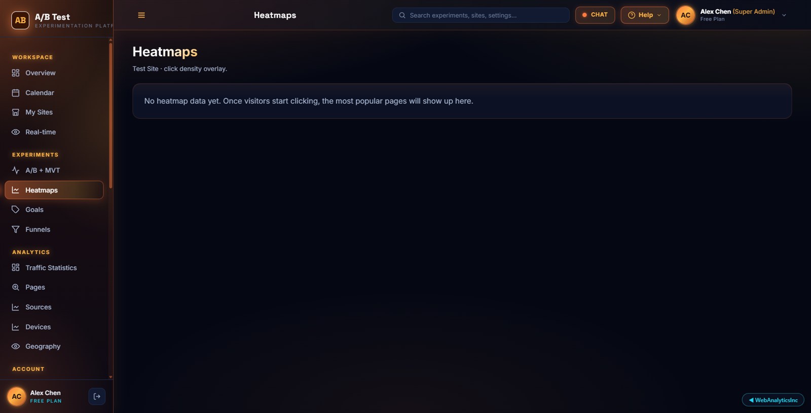 Click + scroll heatmaps