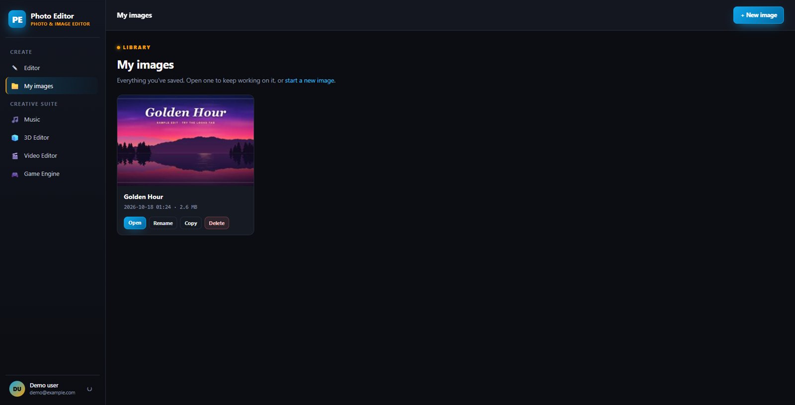 Your image library