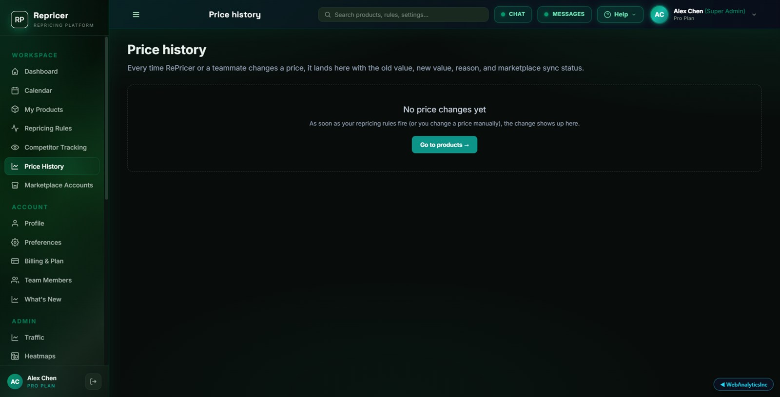 Every change, forever searchable