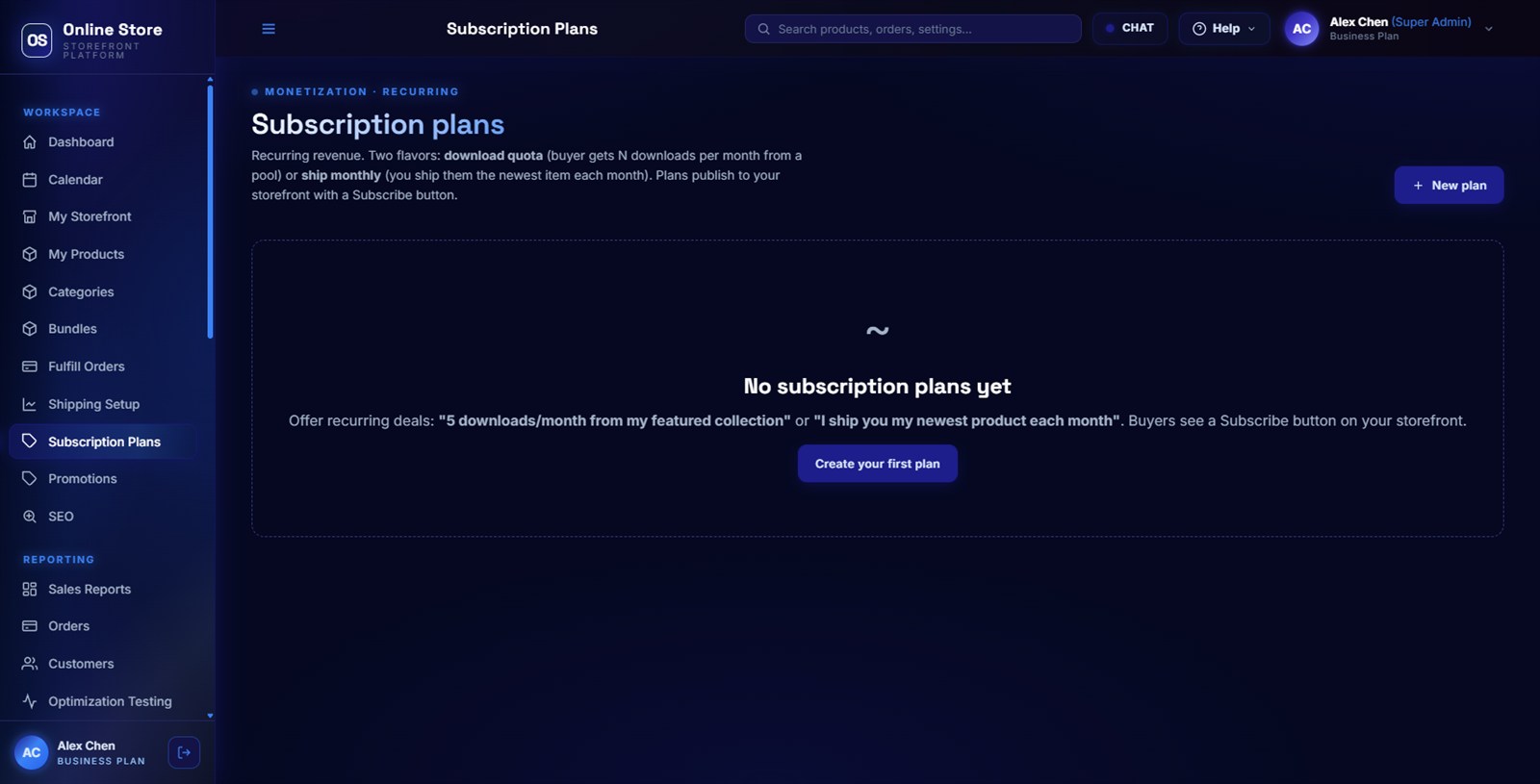 Recurring revenue built in