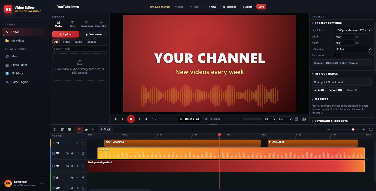 A real timeline in your browser